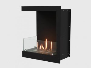Встроенный биокамин Lux Fire Угловой 555 М (левый угол)