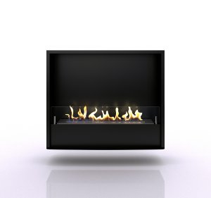 Биокамин в портале Firezo Capri Белое дерево Deluxe, стандарт