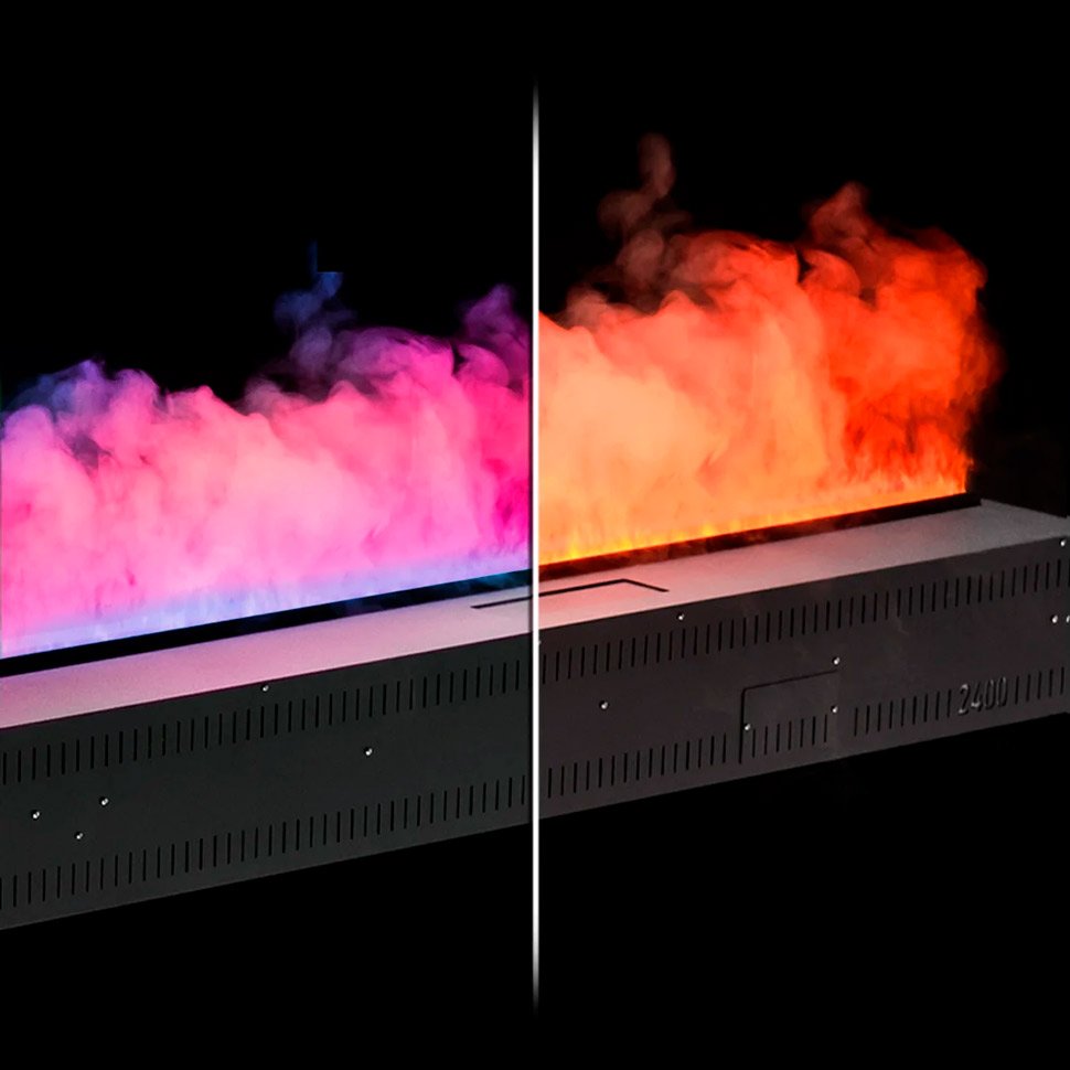Электрический паровой очаг Schones Feuer 3D FireLine 1500 черный