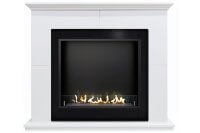 Биокамин в портале Firezo Suite Белый, стандарт